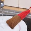 UPKOCH Wok Scrubbing Brush with Sturdy Bristles for Kitchen Cleaning Soft Palm Scrub Brush for Dishes Pots and Non-Stick Cookware for Home and Restaurant Use view 2