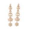 BSYMDH 2PCS Wood Carved Appliques Onlays Wood Carving Appliques Unpainted Carving Roman Column Stigma Decoration for Door Wall Cabinet Fire Stove(07,40x9cm/16 x3.2) view 1