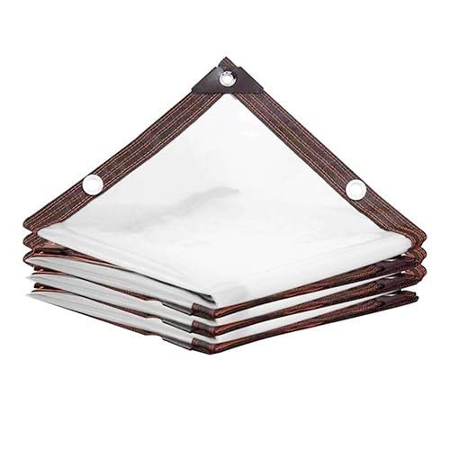 EVANEM Waterproof Cover Tarp PE Film Transparent Rainproof Cloth Balcony, for Garden Waterproof Canopy Succulent Plant Canopy Insulation Waterproof Tarpaulin (Size : 2x3m)