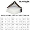 EVANEM Waterproof Cover Tarp PE Film Transparent Rainproof Cloth Balcony, for Garden Waterproof Canopy Succulent Plant Canopy Insulation Waterproof Tarpaulin (Size : 2x3m) view 2
