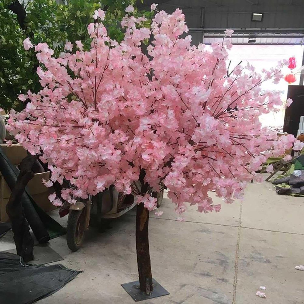 Artificial Cherry Blossom Tree - Stunning Peach Blossom Wishing Tree for Hotels, Shopping Malls, Weddings - Exquisite Decoration