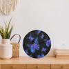 bisibuy Cool Galaxy Butterfly Wall Clocks Battery Operated Silent Non-Ticking Modern Desk Clock Decor for Living Room Home Office Bedroom Kitchen Wall Clock Decorative 9.84 inch view 2