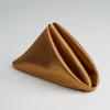 10 pcs 20-Inch Antique Gold Satin Table Napkins Reusable Washable Wedding Party Dinner Linens Tableware Supplies view 2