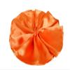 10 pcs 20-Inch Orange Satin Table Napkins Reusable Washable Wedding Party Dinner Linens Tableware Supplies view 4