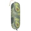 Avocado Fruit Pattern Plastic Bag Holder Grocery Shopping Bags Carrier Dispenser Plastic Bag Storage Organizer Home Kitchen Pantry Decor view 1