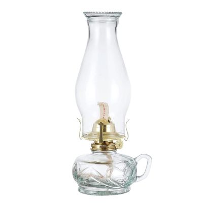 Classic Oil Lamp Vintage Oil Lamp Glass Kerosene Lamp Hurricane Lamp for Emergency Lighting for Indoor Use Home Decor Lighting Oil Lamp Portable