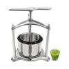 Fruit Wine Press, 0.8 Gal/3L Stainless Steel Press Machine, Natural Juice Maker for Apple, Carrot, Orange, Berry & Vegetables view 1