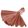 10 pcs 20-Inch Terracotta Satin Dinner Napkins - for Wedding Party Reception Events Restaurant Kitchen Home view 1