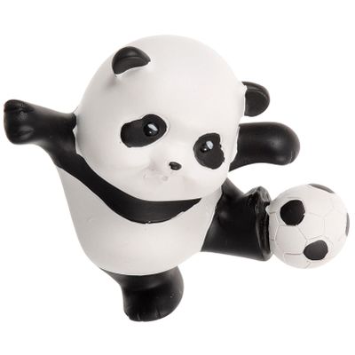 2023 Games Panda Ornament Panda Sculpture Panda Adornment Panda Decor Scene Decors Panda Toy Panda Statue Decorations Resin Figurine Ornament Resin Panda Desktop Panda Statue