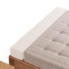 ENHEN Bed Gap Filler White Mattress Extender for Full/Twin/Queen/Cal King/King Bed, High-Density Sponge with Removable Cover, Headboard/Wall/Bed Gap Filler (Size : 36x6x8/91x15x20cm) view 1