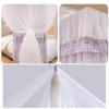 2-in-1 Bed Canopy Mosquito net Bracket Set, Purple Floral Breathable Shading Bed Curtain, Twin Queen King Bed Canopy (Size : 120X200cm/47X79inch) view 2