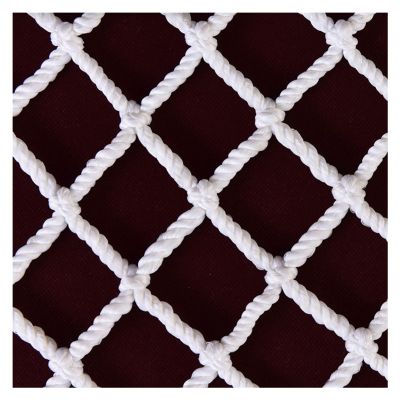 Nylon Climbing Net, Sports Barrier Net, Fence For Ski Resort Mesh, Playground Outdoor Fence, Protection Screen For Garden Plants, Easy To Use ( Color : White - hole diameter 5cm , Size : 4mx10m )