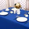 12 Pack Rectangle Tablecloth 90 x 156 inch Royal Blue Polyester Tablecloth for 8 Feet Tables,Washable Fabric Stain and Wrinkle Resistant Table Cover Tableclothes for Wedding Parties Banquet view 2