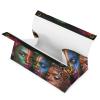 Three African Women with Colorful Tissue Box Cover, PU Leather Rectangular Tissue Box Case Organizer Holder Vanity Dresser Night Stand Table Countertop Home Office Car 7.7X4.7X4.3'' view 2