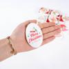 HTF Pack of 5 Christmas Decorations Handmade Scented Mini Soap, Christmas Favors, Noel New Years Eve Party Supplies, Christmas Gifts for Guests, Xmas, Happy Holiday Coworker Gift (CH, Oval-UV) view 3