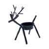 Christmas Tea Light Holders Set of 6 Metal Reindeer Tealight Candle Holders Christmas Decorations for Table Decorative Christmas Candle Holder for Holiday Home Wedding Centerpiece Decor (6Pcs) view 1