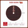 Christmas Tree Skirt 30" Fraser Red Mute Tartan Linen Xmas Tree Skirt for Holiday Party Christmas Tree Mat Decorations Indoor Outdoor view 4