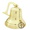 10 inch Solid Brass Ship Bell Beautiful Decorative & Functional School Reception Dinner Shop Hotel Service Bells Super Loud Hand Call Bell Nautical Best for Gift (K R W) view 1