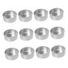 HOOTNEE 50Pcs Round Candle Holders Decorative Candlestick Base Tray for Taper Candles Ideal for Party Wedding Anniversary Home Decor and Table Centerpieces view 1