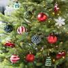 Rocky Mountain Goods 150 Ornament Hooks for Christmas Tree - Two Sizes of Silver Flexible Ornament Hangers - Pack Includes 2 1/2 and 1 3/8 Hangers - Heavy Duty view 2