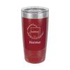 Piano Player Personalized Insulated 20 oz Tumbler (White) view 1