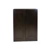 Combo Bathroom Vanity Cabinet (24" W x 34.5" H x 21" D) and Over-The-Toilet Storage Cabinet (24" W x 36" H x 12" D) - Shaker Espresso view 2