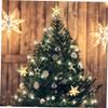 NOLITOY 10pcs Mini Christmas Tree Topper Star Decorations Christmas Tree Ornaments for Xmas Decor view 4