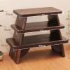Living Room Side Table Railway Table Floor Four Long Wooden Guest Room Center Laptop Wooden Table Laptop Table Bedroom Side Table (Color : A, Size : 68CM) view 3