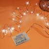 RUICHEN 16 Ft Copper Wire 50 LED Mini Fairy String Lights Battery Operated for Bedroom, Christmas, Parties, Wedding, Centerpiece, Cool White, 1 Pack view 1