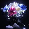 RUICHEN 16 Ft Copper Wire 50 LED Mini Fairy String Lights Battery Operated for Bedroom, Christmas, Parties, Wedding, Centerpiece, Cool White, 1 Pack view 4