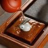 Ceramic Tea Set Creative Cute Rabbit Model Handmade Statue Crafts Chinese Tea Room Tea Set Tea Art Tea Tray Decorative Ornaments Kung Fu Tea Set view 4