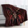 zcwl Baphomet Blanket Twin Size, Fleece Throw Blanket for Couch Bed Sofa, Satanic Gothic Patterned Blankets and Throws, Super Soft Cozy Fuzzy Plush Flannel Blanket, 60x80, Decor & Gift view 3