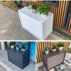 Air Conditioner Privacy Fence Decorative Screen,Air Conditioner Covers for Outside Units,freestanding Enclosure to Cover Garbage Or Ac Units Suitable for outdoors,apartments,public floors,gardens ( Co view 2