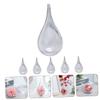 NOLITOY 12pcs Fillable Ornaments for Crafting Drop Shape Christmas Decorations for Weddings Parties Valentine Day and Home Decor view 2