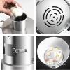 30kg/H Electric Garlic Peeler Machine - Commercial Stainless Steel Garlic Separator - 110V, 200w Peeling for Home Restaurant - Whole Garlic Peeling Machine - Grain Separator view 2