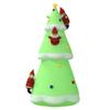 Inflatable Christmas Tree Hanging Window Christmas Decorations,Christmas Hanging Lights,Christmas Decorations Indoor,Hanging Window Christmas Decorations,with LEDs 196.9" view 2