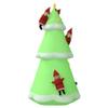 Inflatable Christmas Tree Hanging Window Christmas Decorations,Christmas Hanging Lights,Christmas Decorations Indoor,Hanging Window Christmas Decorations,with LEDs 196.9" view 4