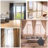 Aluminium Curtain Track Set Ceiling Curtain Track Rail Curtain Track Runner Rail Ceiling Mounted Metal Shower Curtain Track Rail Curtain Track Ceiling Mounted Straight Ceiling Track Set 4M/13.1FT ( Co view 3