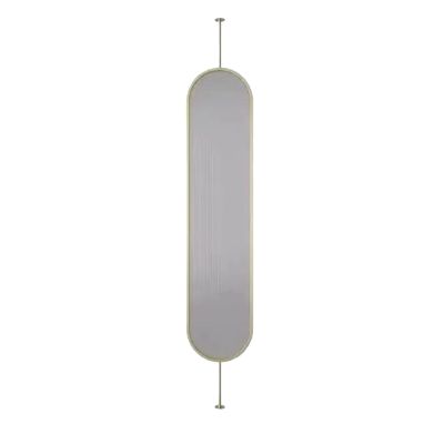 Iron Screen Partition, Freestanding Room Partition Wall Dividers with Clear Glass for Apartment Studio Living Room Commercial Entrance, Privacy Decoration Separators ( Color : 1 panel , Size : 180x50c