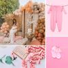 Clothes Pins Mini Clothespins Pink Purple 100 PCS Wooden Small Clothespins for Pictures with Jute Twine Tiny Photo Paper Clip, Ideal for Baby Shower, Crafts, Chip Clips, Home Office Decoration view 4