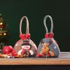 hpus Christmas Decoration Small Gifts, Gift Bags, Christmas Eve Apple Boxes, Tote Bags, Candy Jars, Peace Fruit Bags, Holiday Cloth Bags ChristmasFawn view 3