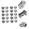 ABOOFAN 50pcs Halloween Cupcake Liners Wrappers for Witch Spider Designs for Party Decorations Treats Desserts and Stylish Baking Supplies view 3