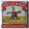 Holland Michigan Fridge Magnet (3 x 3 inches) view 1