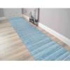 Long Hallway Runner Rug,Solid Contemporary Grey/Blue Runner Area Rug Non-Slip Washable 1m 1.5m 2m 2.5m 3m 3.5m 4m 4.5m 5m 5.5m 6m Narrow Aisle Carpet Runners Width 60cm 80cm 100cm ( Color : #C , Size view 4