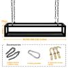 Drsyffsup Floating Shelves Ceiling ShelfWrought Iron Hanging Wine Rack Suspended Ceiling Storage Rack & Shelvesfor Bars/Restaurants/Kitchens/Outdoor Indoor (Size : 60x25x15cm) view 2