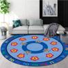 Kids Playroom Rug, 3ft, Ruond Cartoon Flower Butterfly RugColorful Letters ABC RugPreschool Nursery Classroom Rugfor Children's Room Carpet, Indoor Non-Slip Washable Rugs view 1