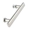 Push and Pull Glass Door Handle,Shower Glass Door Handle for Bathroom,Full Polished Stainless Steel Finish Push and Pull Glass Door Knobs Handles Hole Center Spacing 300Mm/400Mm/500Mm/600Mm/500Mm (Co view 1