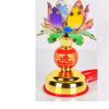 1pc 6.6inch Buddha Lotus Light Colorful Lotus Lamp LED Buddha Supplies view 1