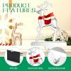 Homyplaza Christmas Stocking Holders for Mantle Weighted Metal Stocking Hangers Hooks for Fireplace Christmas Decorations (Set of 6) view 4