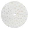 DegGod Plush Christmas Tree Skirts, 24 inches Luxury Snowy White Faux Fur Small Xmas Tree Base Cover Mat with Gold Snowflakes for Xmas New Year Home Party Decorations view 2